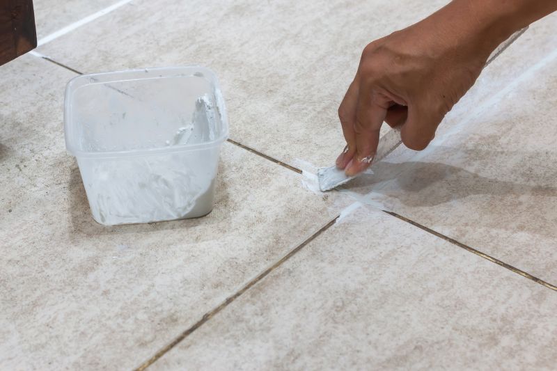Floor Grout Sealing detail
