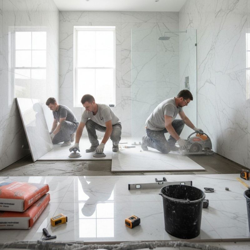 Slate Floor Installation in Alpharetta, GA