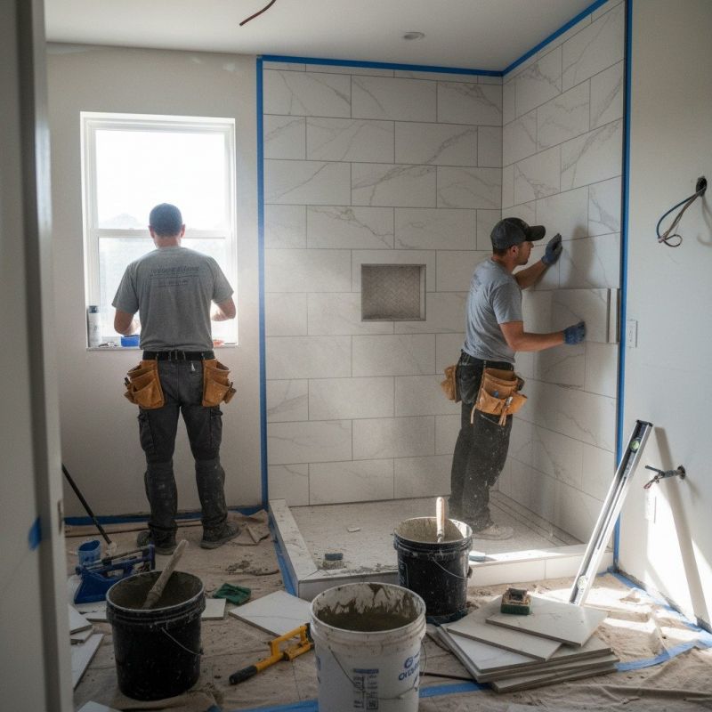 Shower Floor Tiling in Littleton, CO